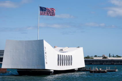 USS Arizona Memorial Pearl Harbor Honolulu Hawaii USA