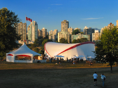 Bard on the Beach Festival at Vanier Park in Vancouver BC CA